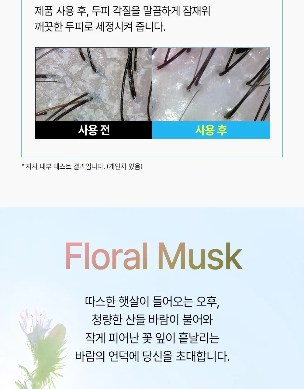 [두피강화] 헤드스파7 비오틴 어드밴스드 트리트먼트 샴푸 740g (탈모증상완화) 상세페이지 20